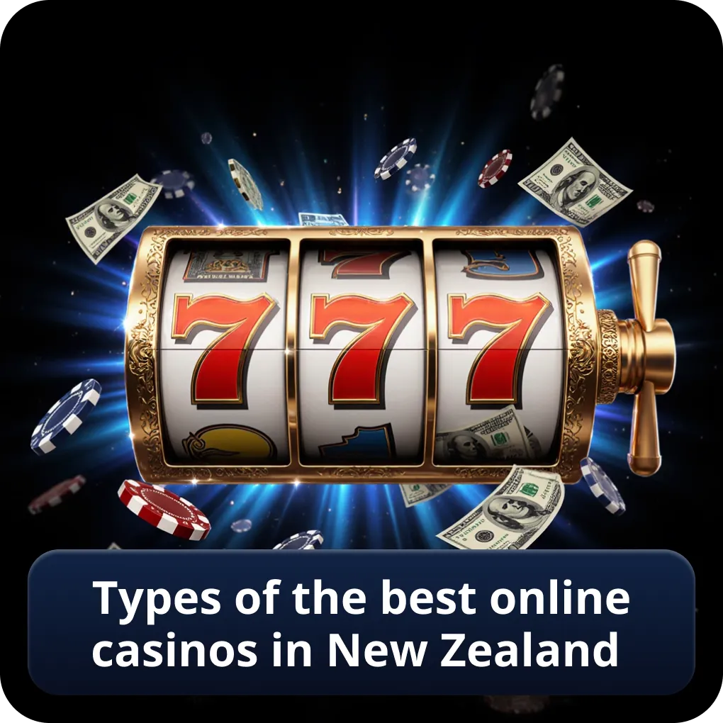 Types of the best online casinos in New Zealand
